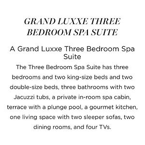 Vidanta Grand Luxxe 3 Bedroom Spa Suite